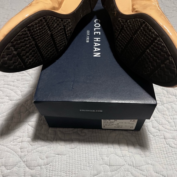 Cole Haan Nude Patent Leather Flats - Picture 4 of 4